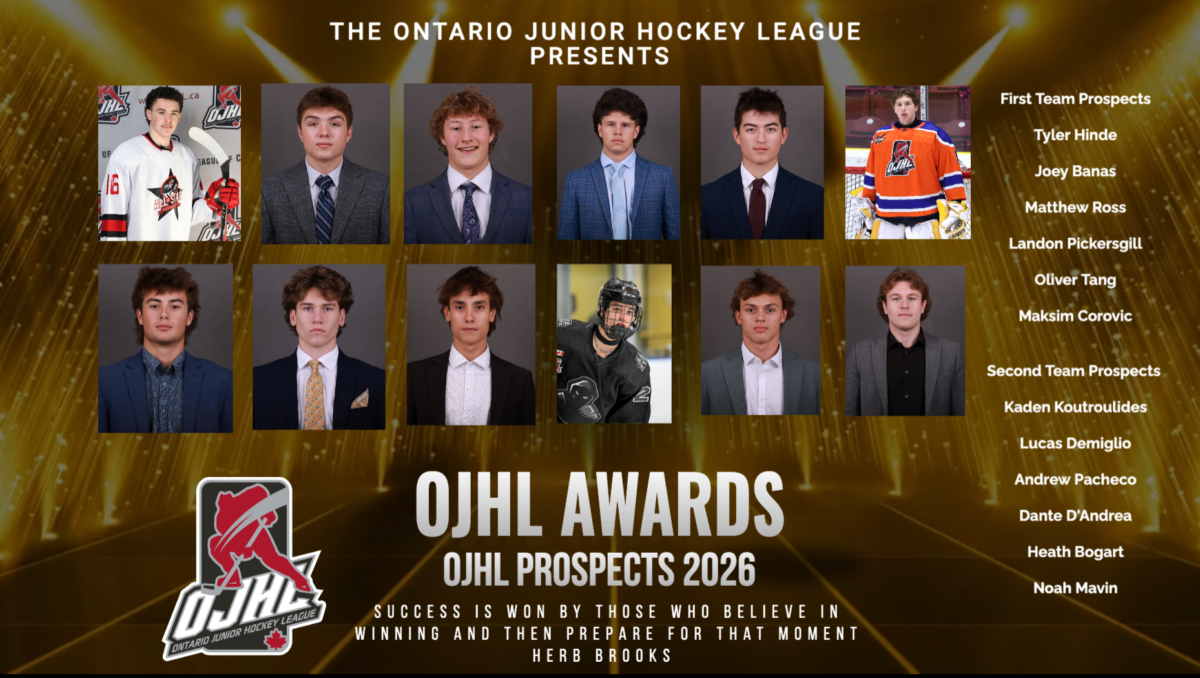 DEMIGLIO NAMED TO OJHL’S SECOND PROSPECTS TEAM