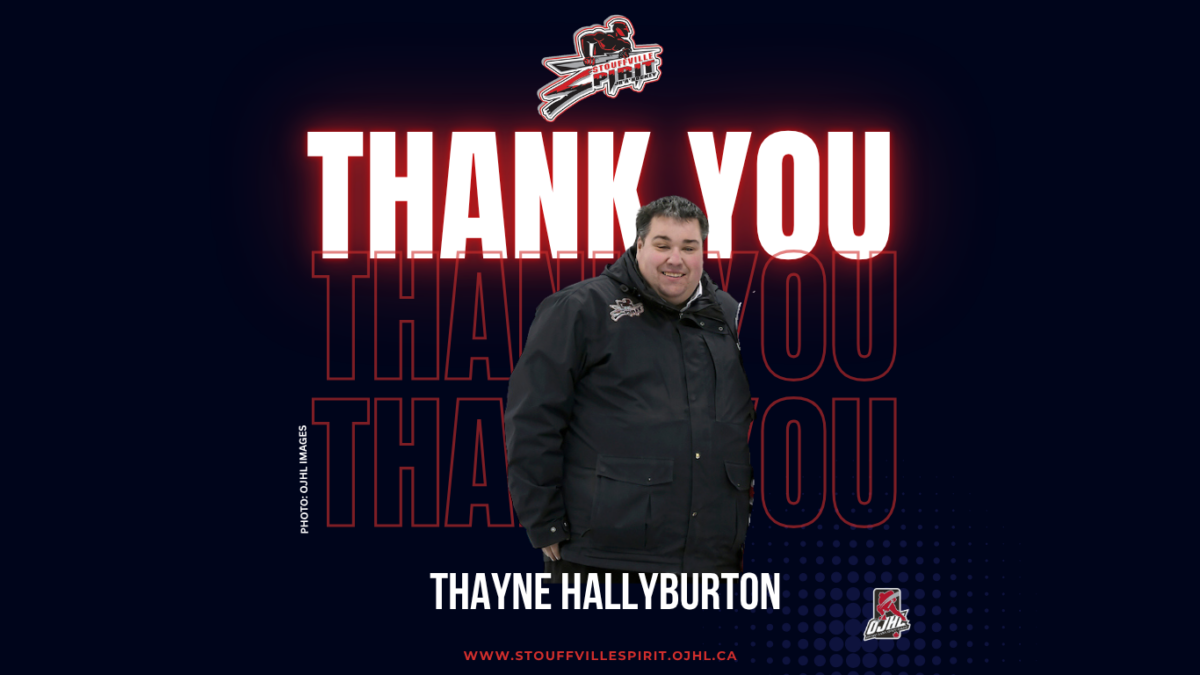 THANK YOU, THAYNE HALLYBURTON